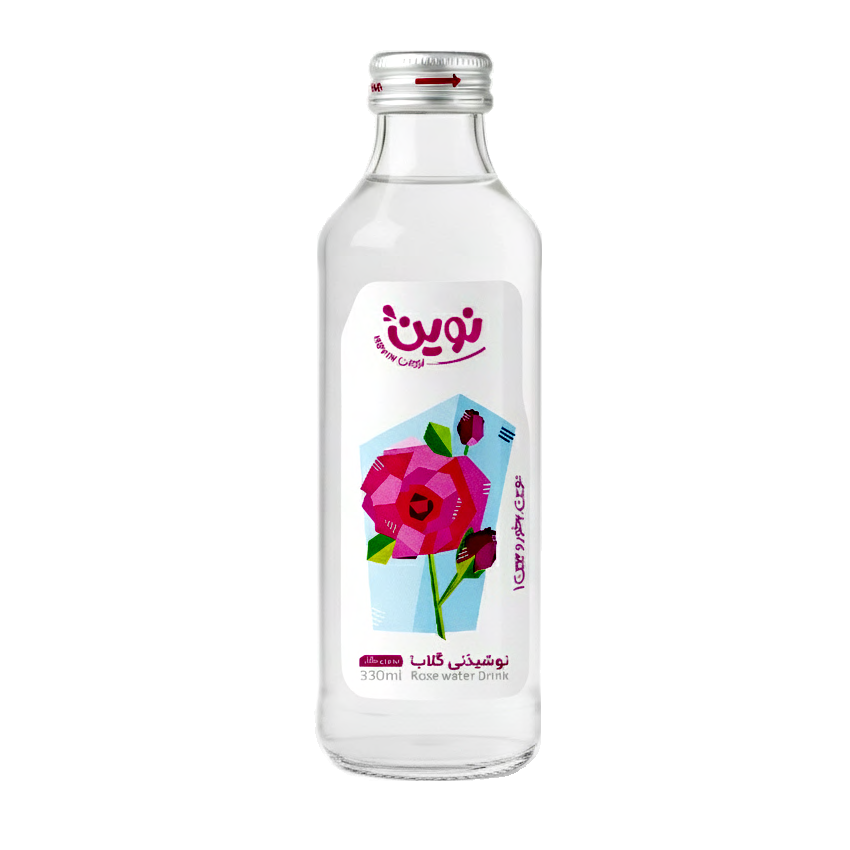 Golab نوشیدنی گلاب 330ml نوین - Image 1